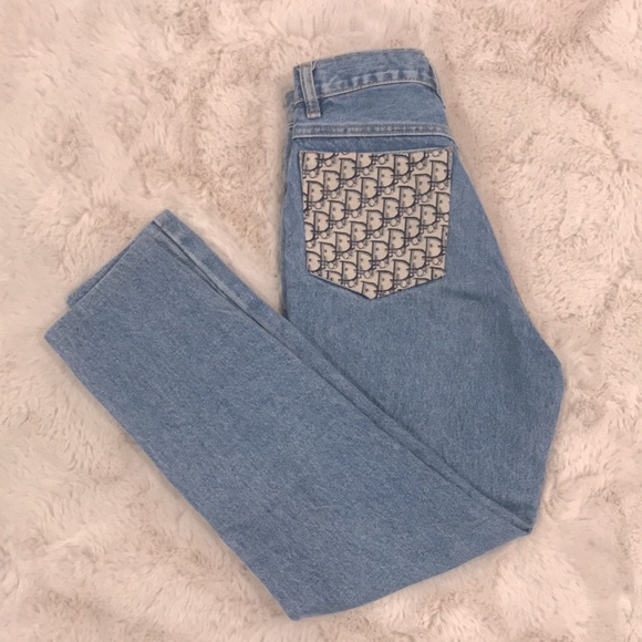 Vintage Dior Rego Reworked High-rise High Waisted Jeans - Picture 8 of 13